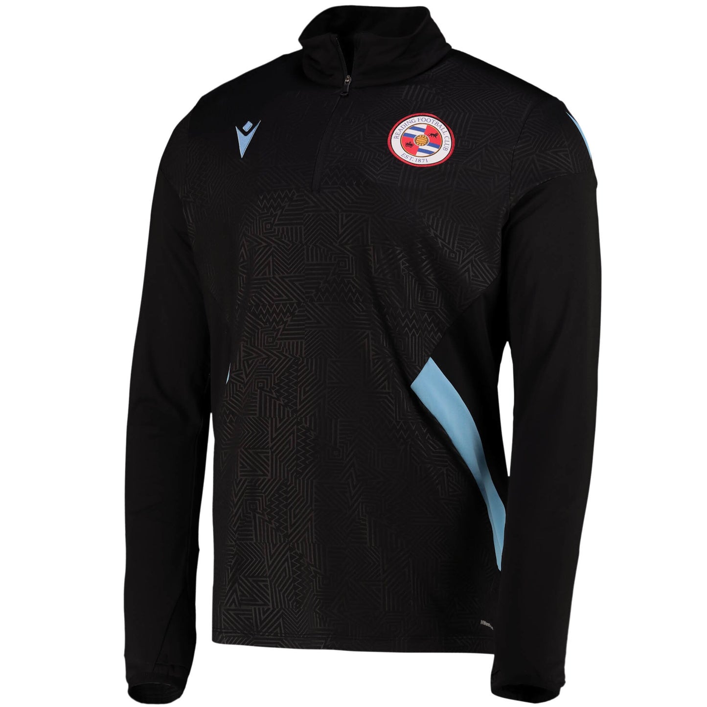 Reading Staff Training 1/4 Zip Sweat Top - Black