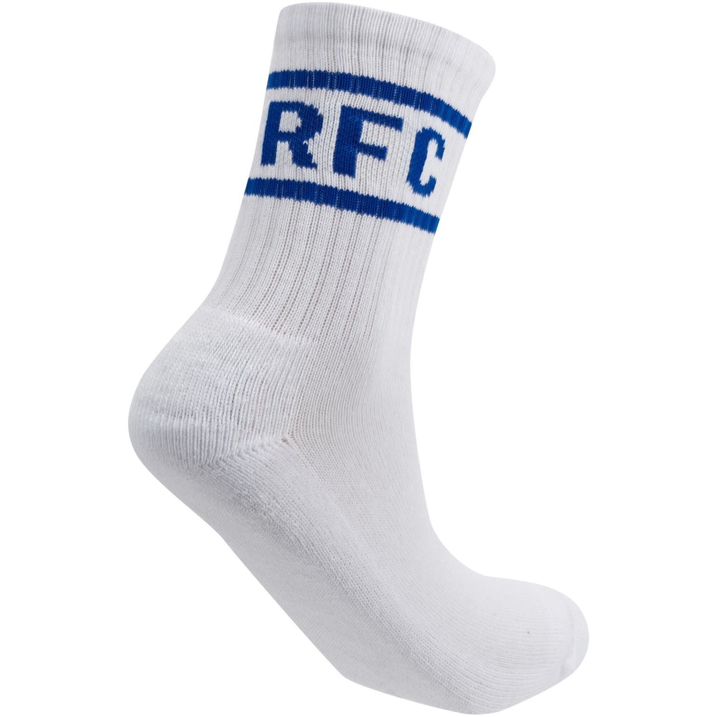 Reading Sports Socks - White - 2 Pack