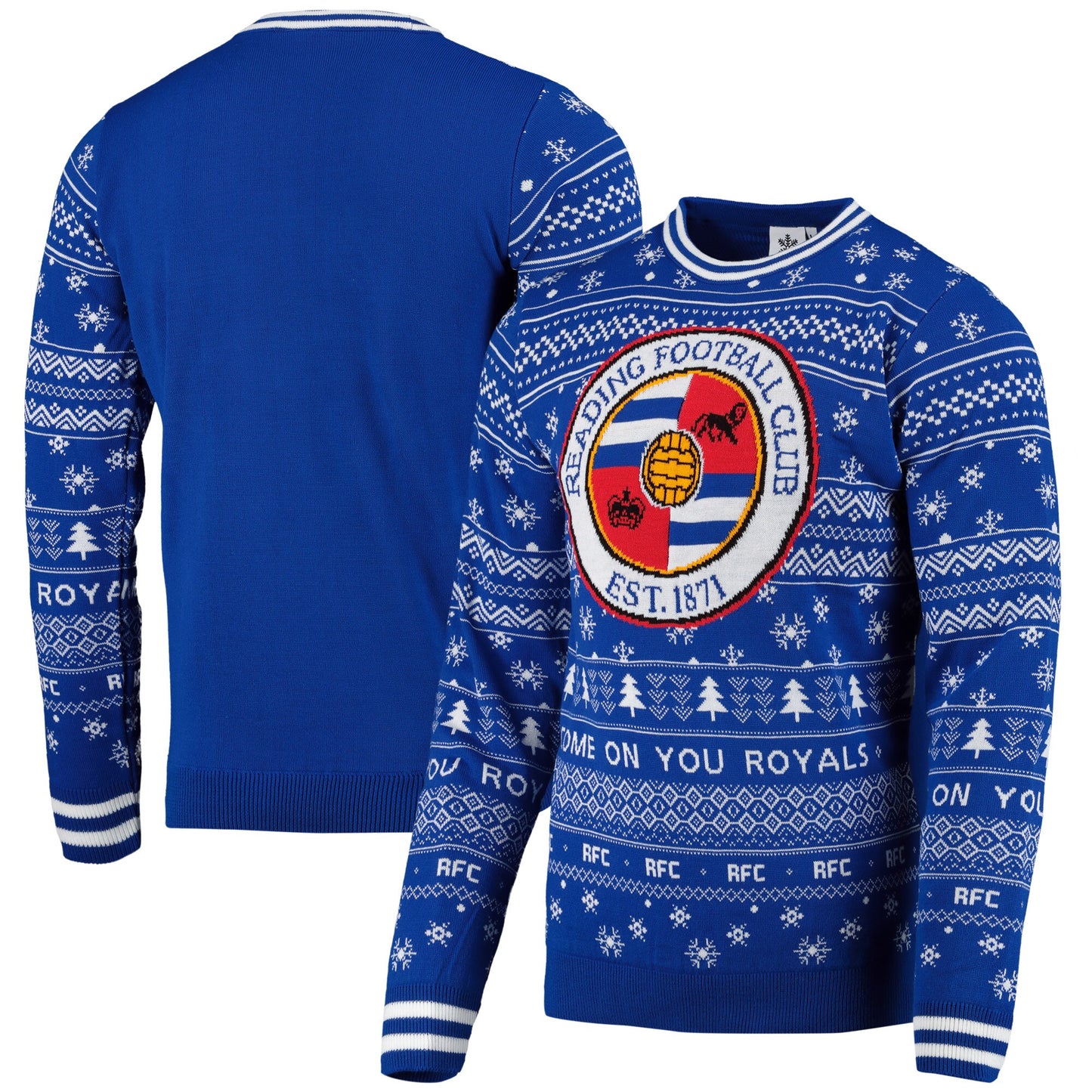 Reading Christmas Jumper - Royal