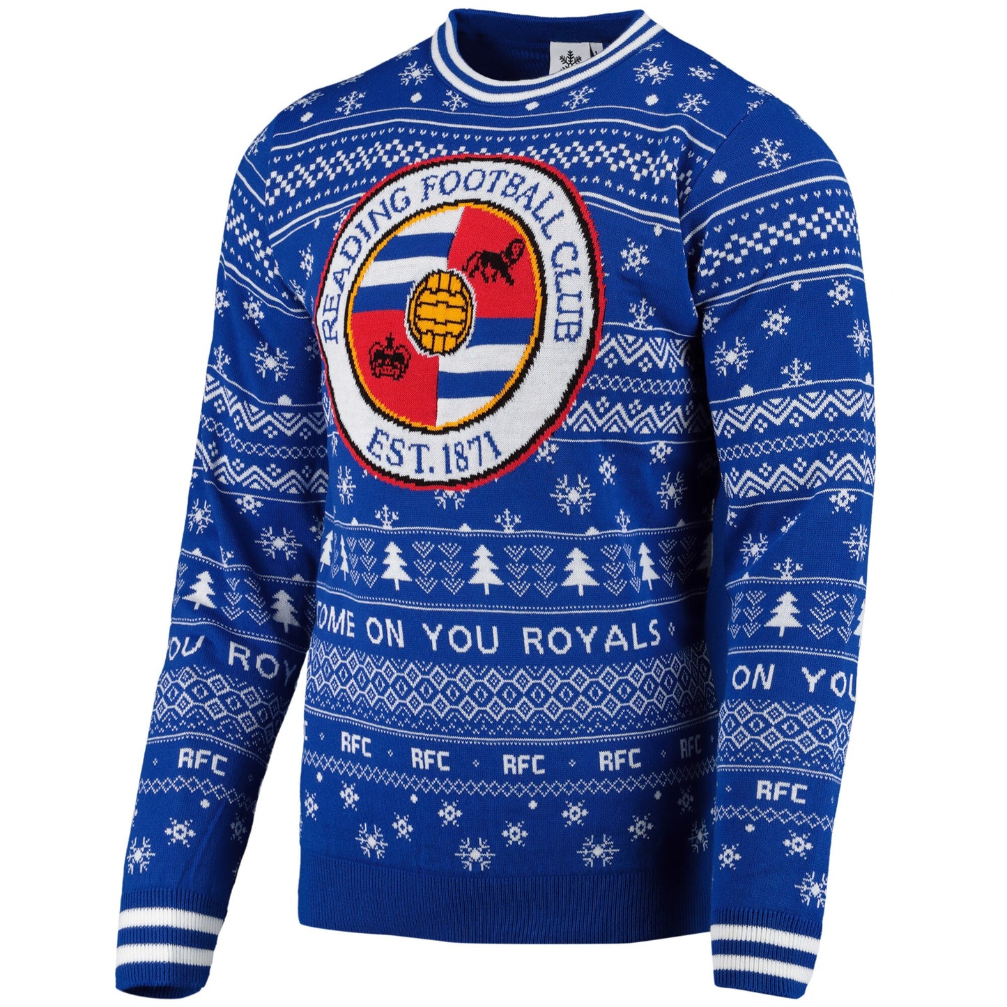 Reading Christmas Jumper - Royal