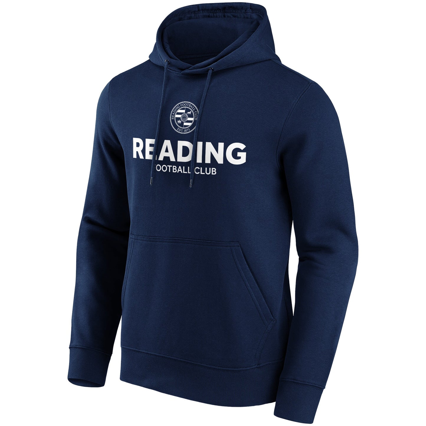 Reading Wordmark Graphic Hoodie - Navy - Mens