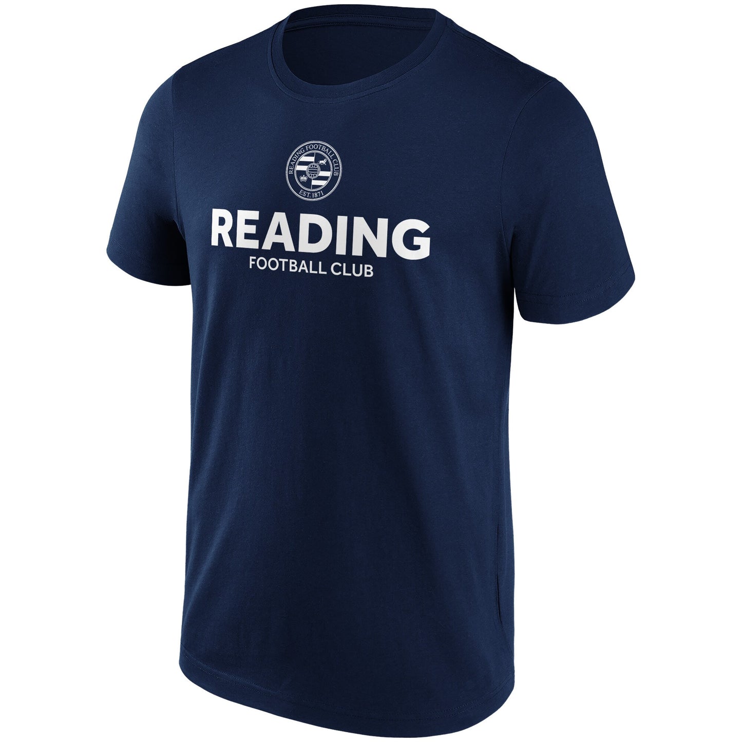 Reading Wordmark Graphic T-Shirt - Navy - Mens