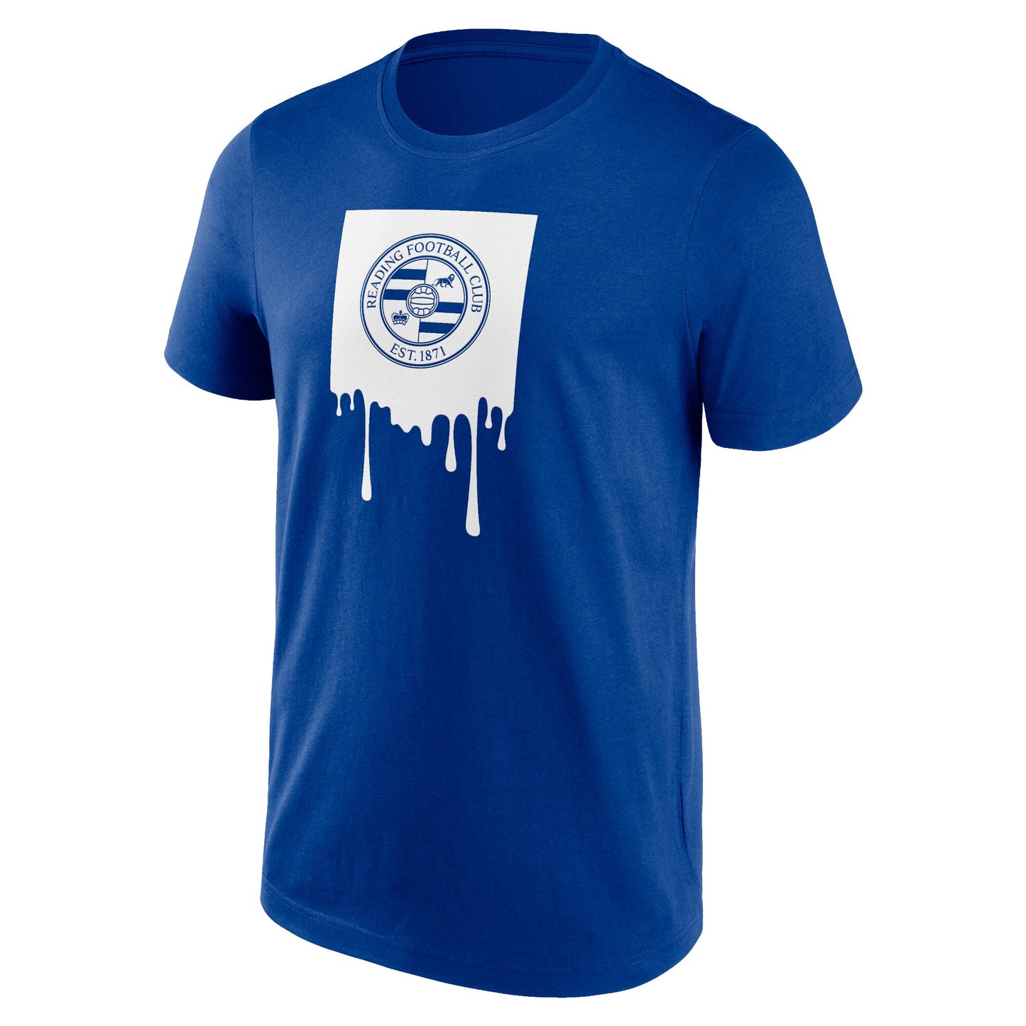 Reading Liquify Graphic SS T-Shirt - Blue Chip - Mens