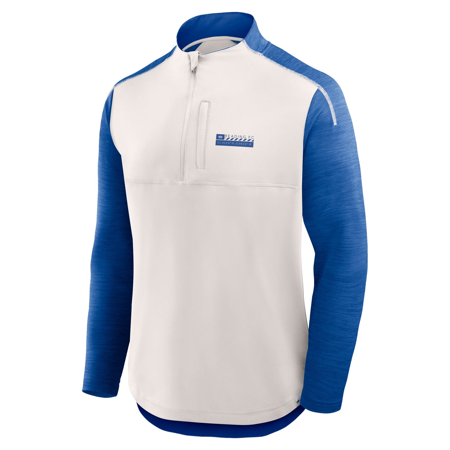Reading Defender 1/4 Zip Top - White Sand - Mens