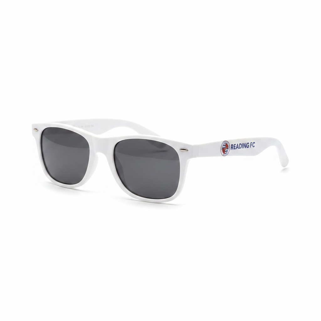 Reading FC Sunglasses White - Angled