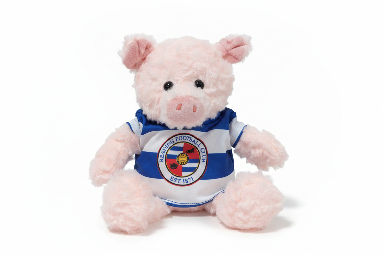 RFC Pig Plush - White Background