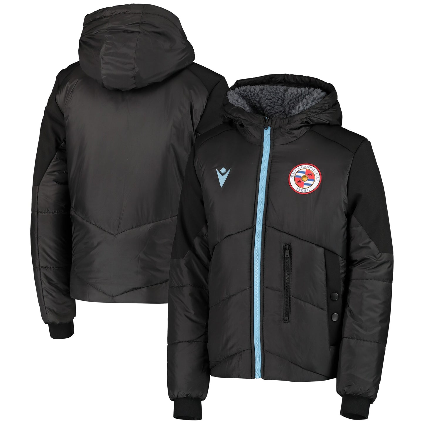 Reading Padded Jacket - Black - Kids