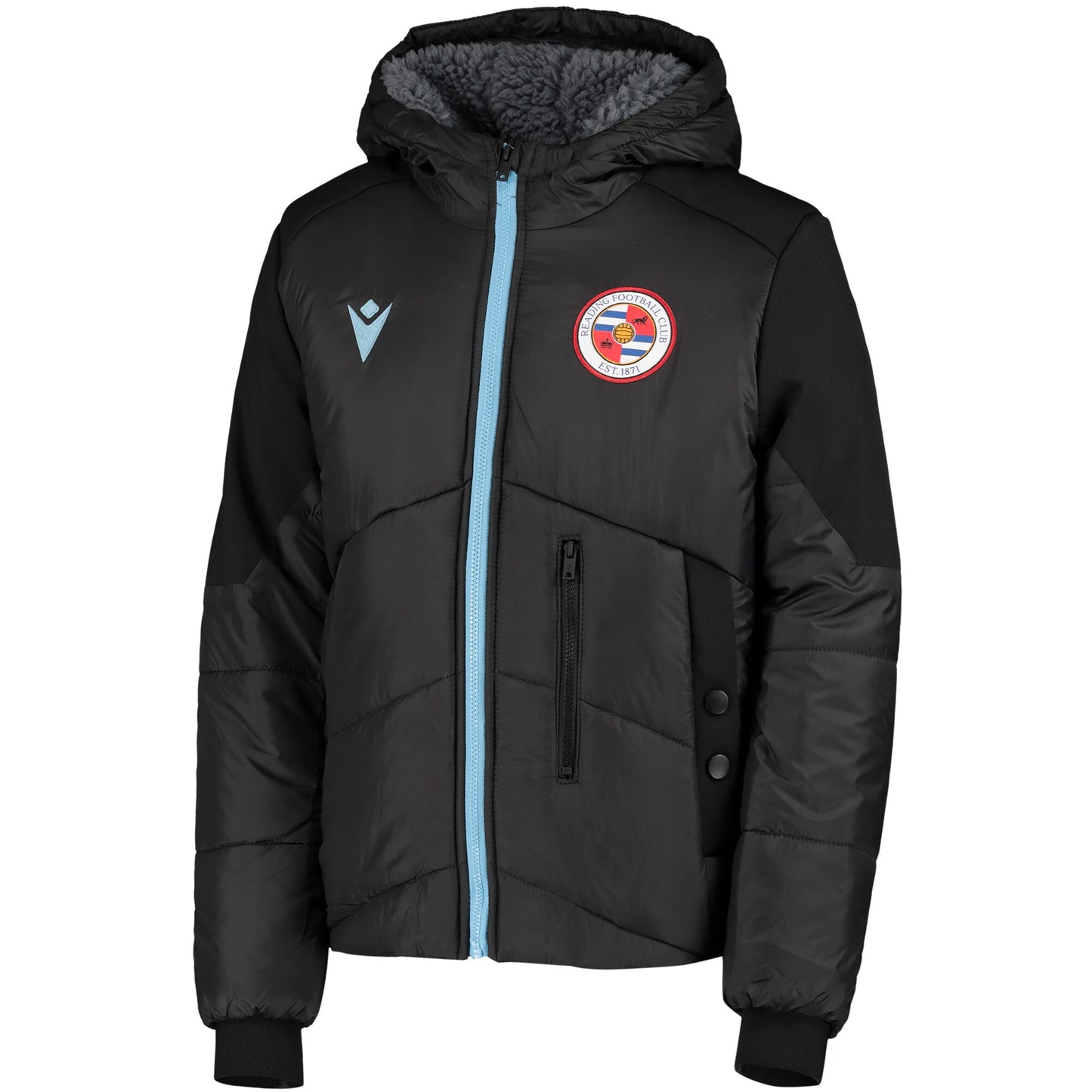 Reading Padded Jacket - Black - Kids