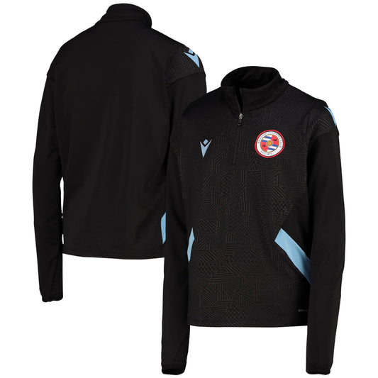 Reading Staff Training 1/4 Zip Sweat Top - Black - Kids