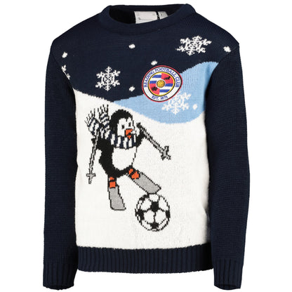 Reading Penguin Jumper - Navy - Kids