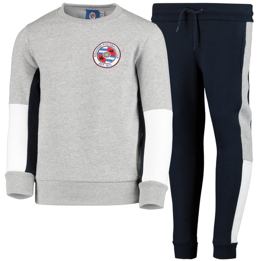 Reading Jogger Set - Grey - Kids