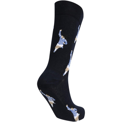 Reading Robin Socks - Royal/Navy - 2 pack