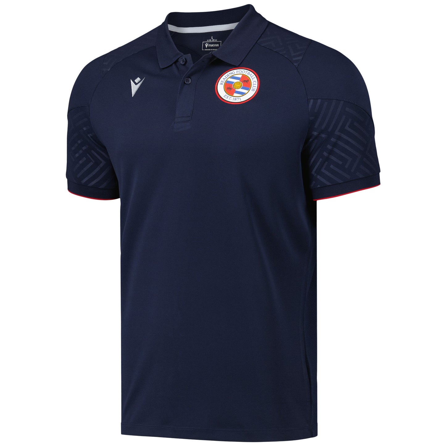 Reading Staff Travel Polo - Navy