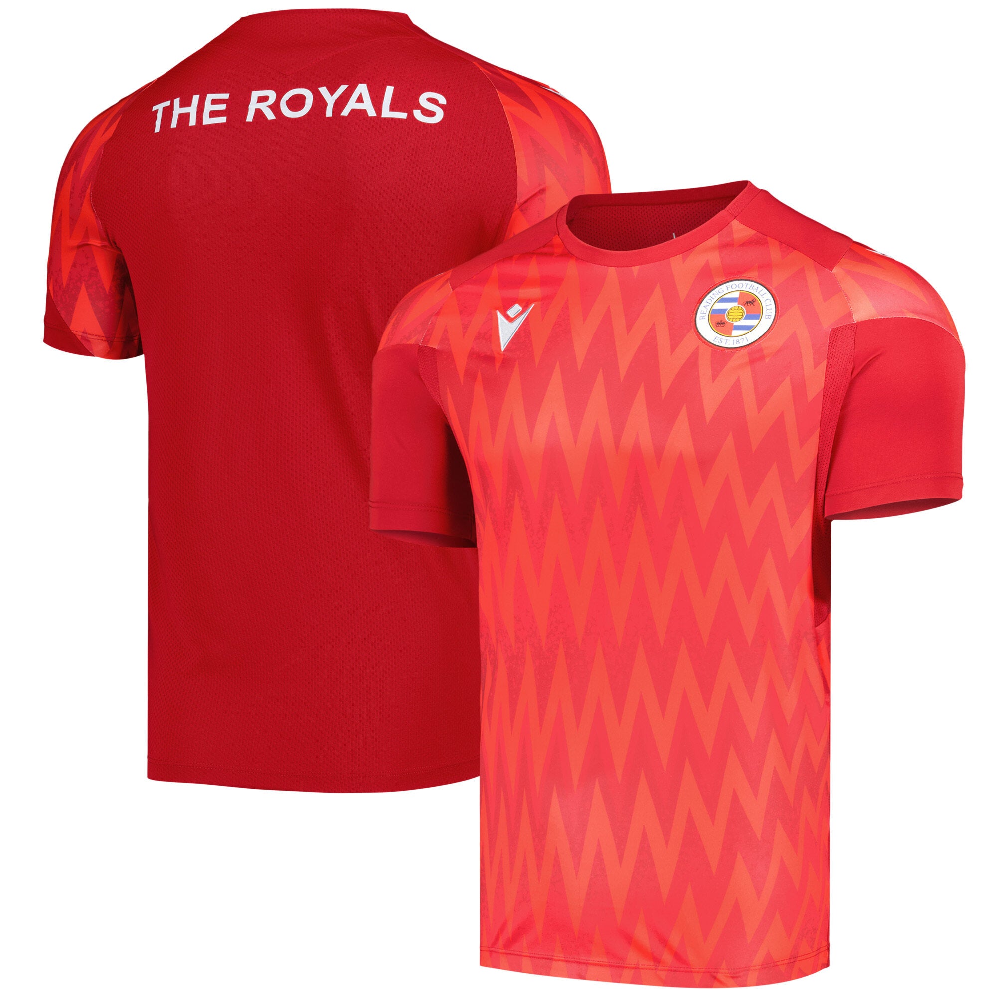 Reading Warm Up Training T-Shirt - Red – Reading FC Official Store