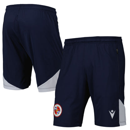 Reading Training Zipped Shorts - Navy