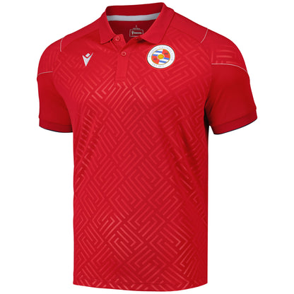 Reading Player Travel Polo - Red