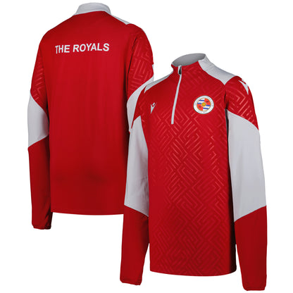 Reading Player Training 1/4 Zip Sweat Top - Red - Kids