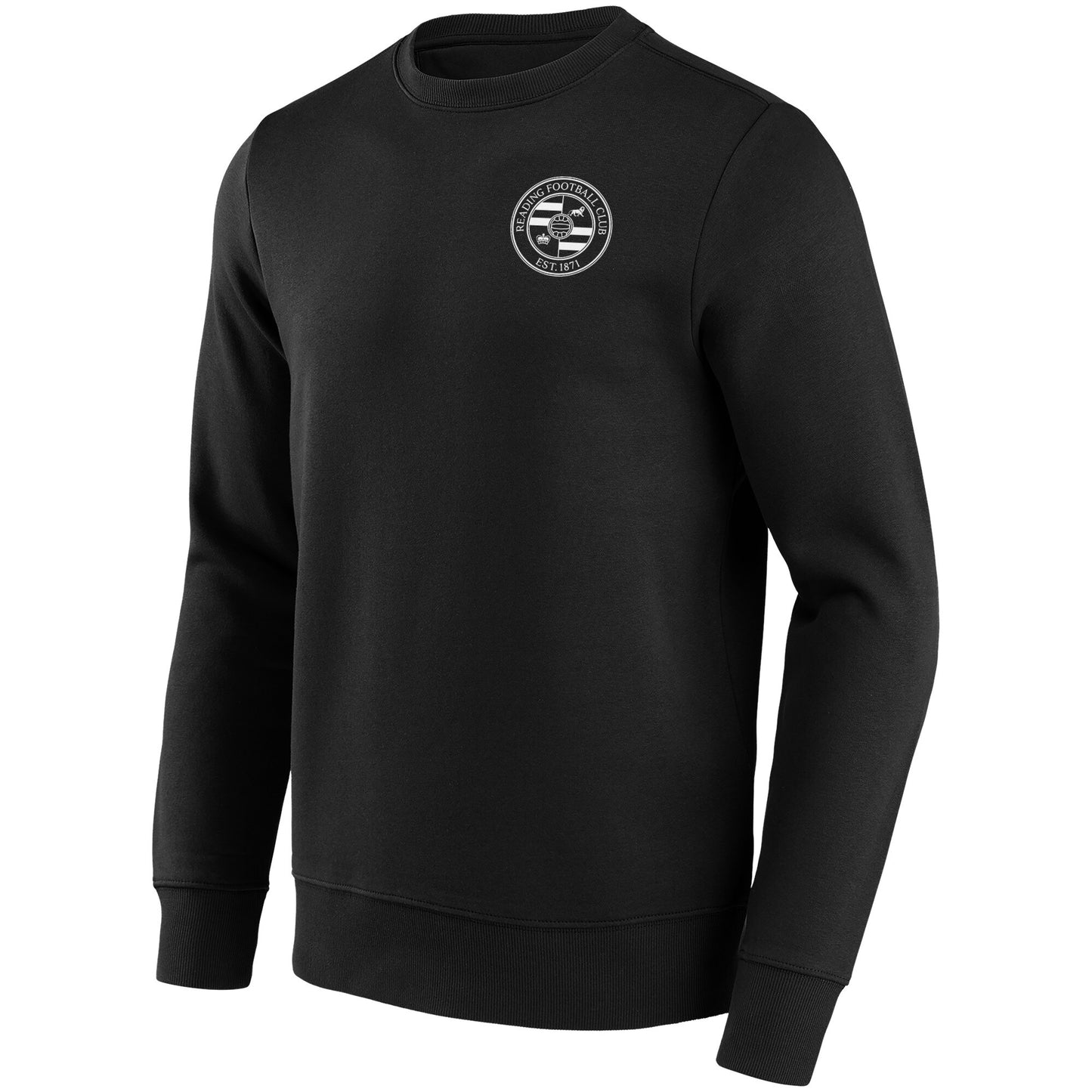 Reading Loop Graphic Long Crew Sweatshirt - Black - Mens