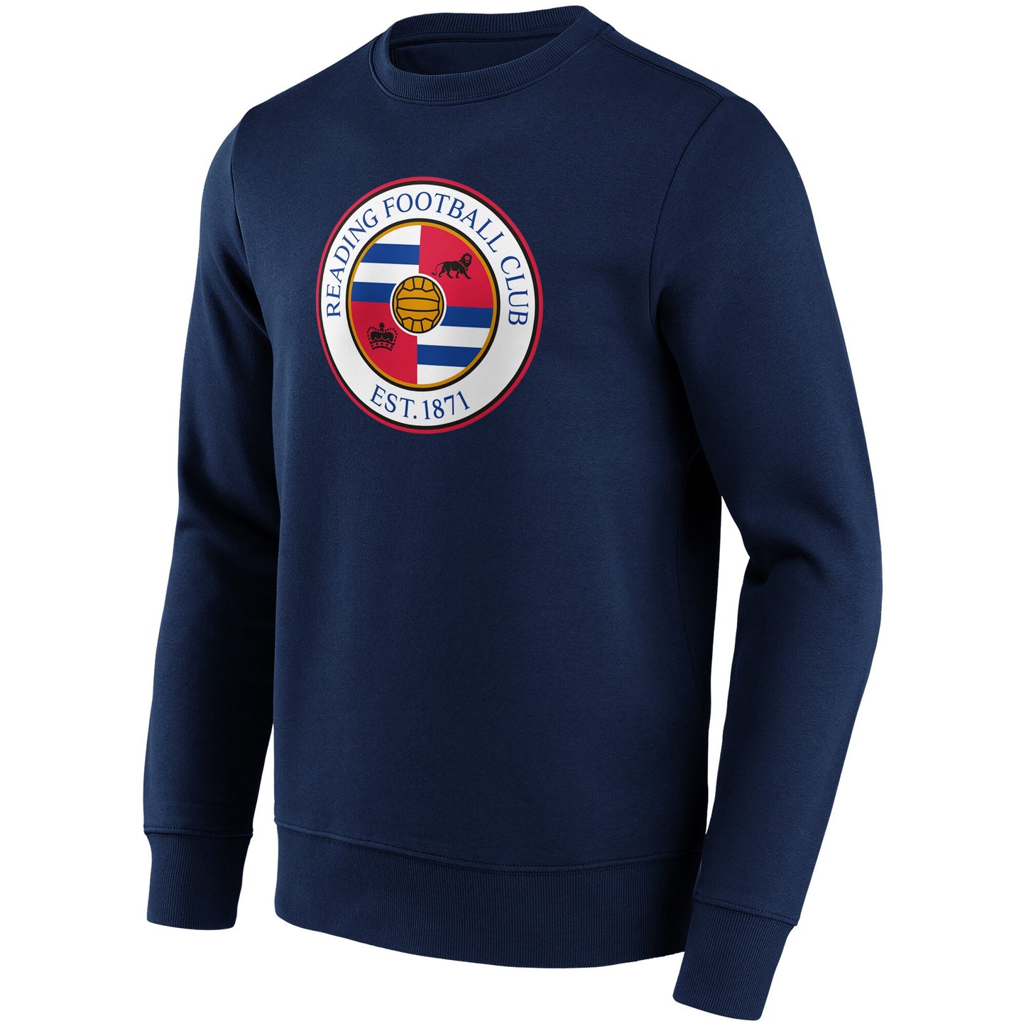 Reading Primary Logo Graphic Crew Sweatshirt - Navy - Mens