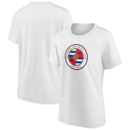 Reading Primary Logo Graphic T-Shirt - White - Womens