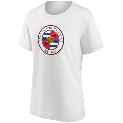 Reading Primary Logo Graphic T-Shirt - White - Womens