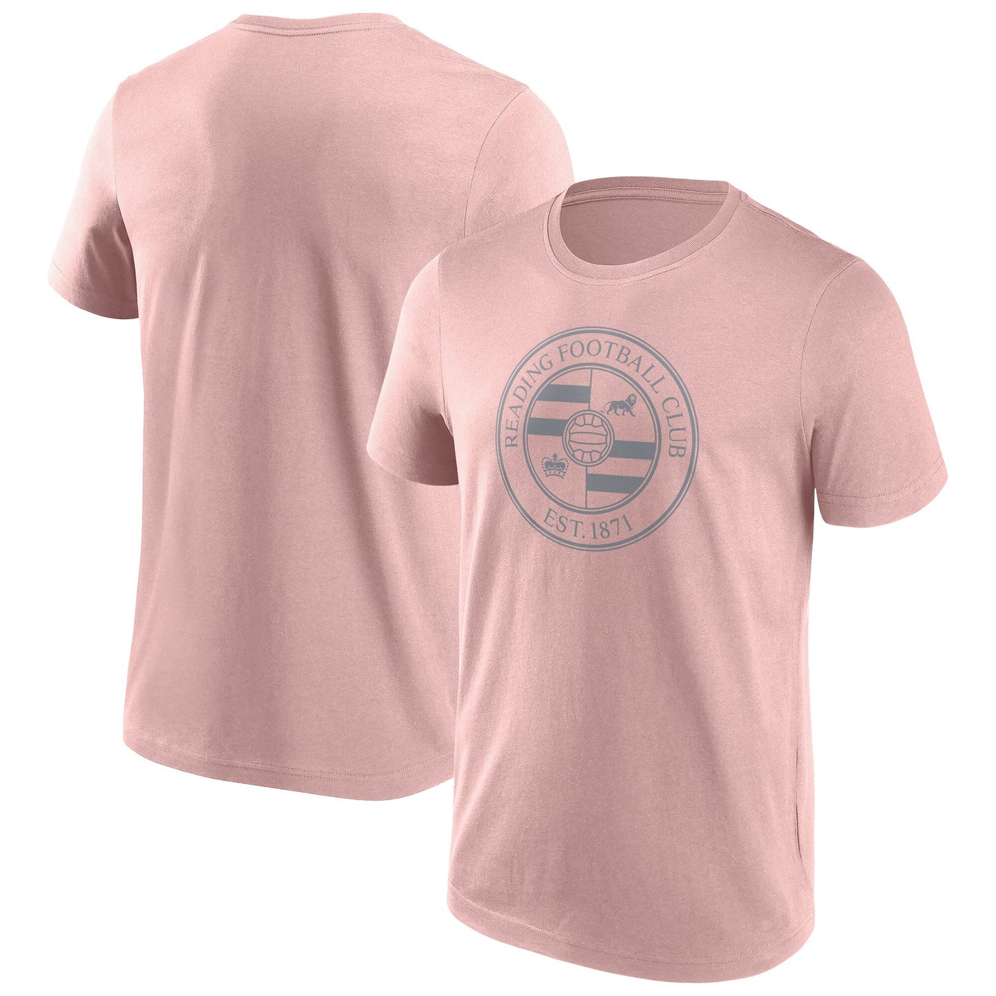 Reading Mono Logo Graphic T-Shirt - Pink - Mens