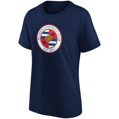 Reading Primary Logo Graphic T-Shirt - Navy - Womens