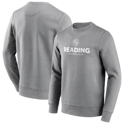 Reading Wordmark Graphic Crew Sweatshirt - Sports Grey - Mens