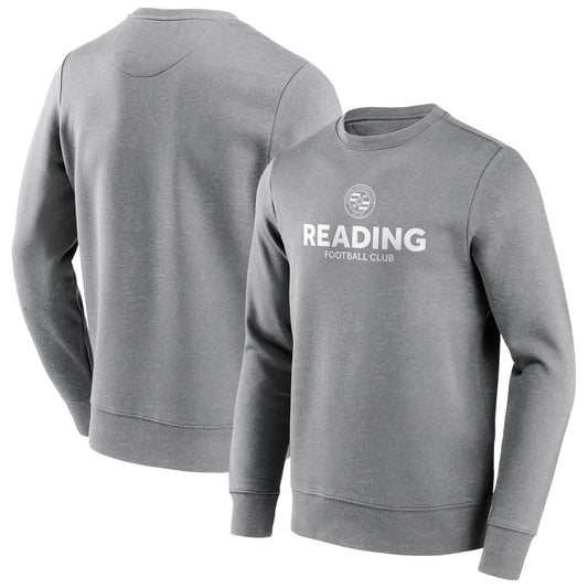 Reading Wordmark Graphic Crew Sweatshirt - Sports Grey - Mens