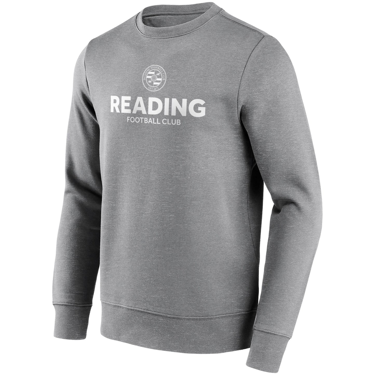 Reading Wordmark Graphic Crew Sweatshirt - Sports Grey - Mens