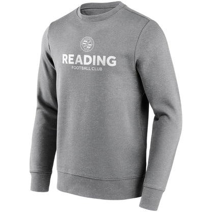 Reading Wordmark Graphic Crew Sweatshirt - Sports Grey - Mens