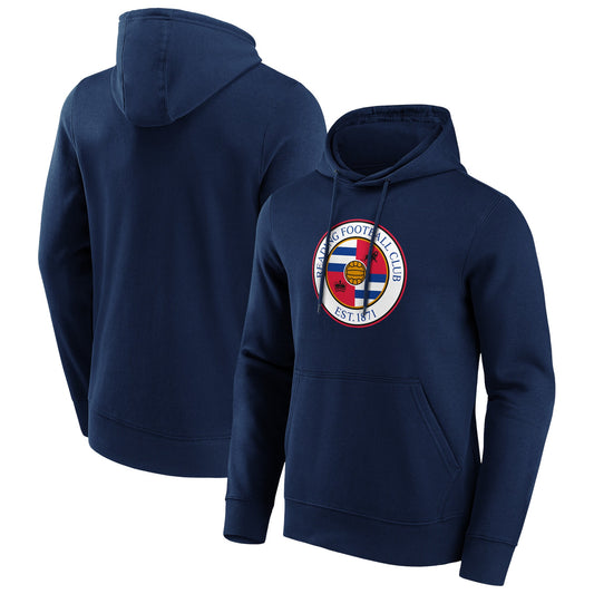 Reading Primary Logo Graphic Hoodie - Navy - Mens