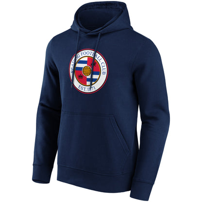 Reading Primary Logo Graphic Hoodie - Navy - Mens