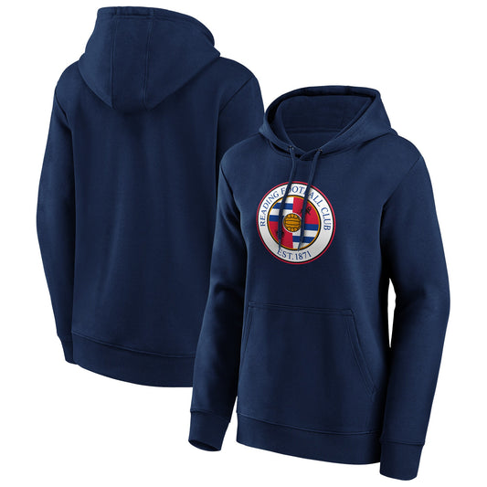 Reading Primary Logo Graphic Hoodie - Navy - Womens