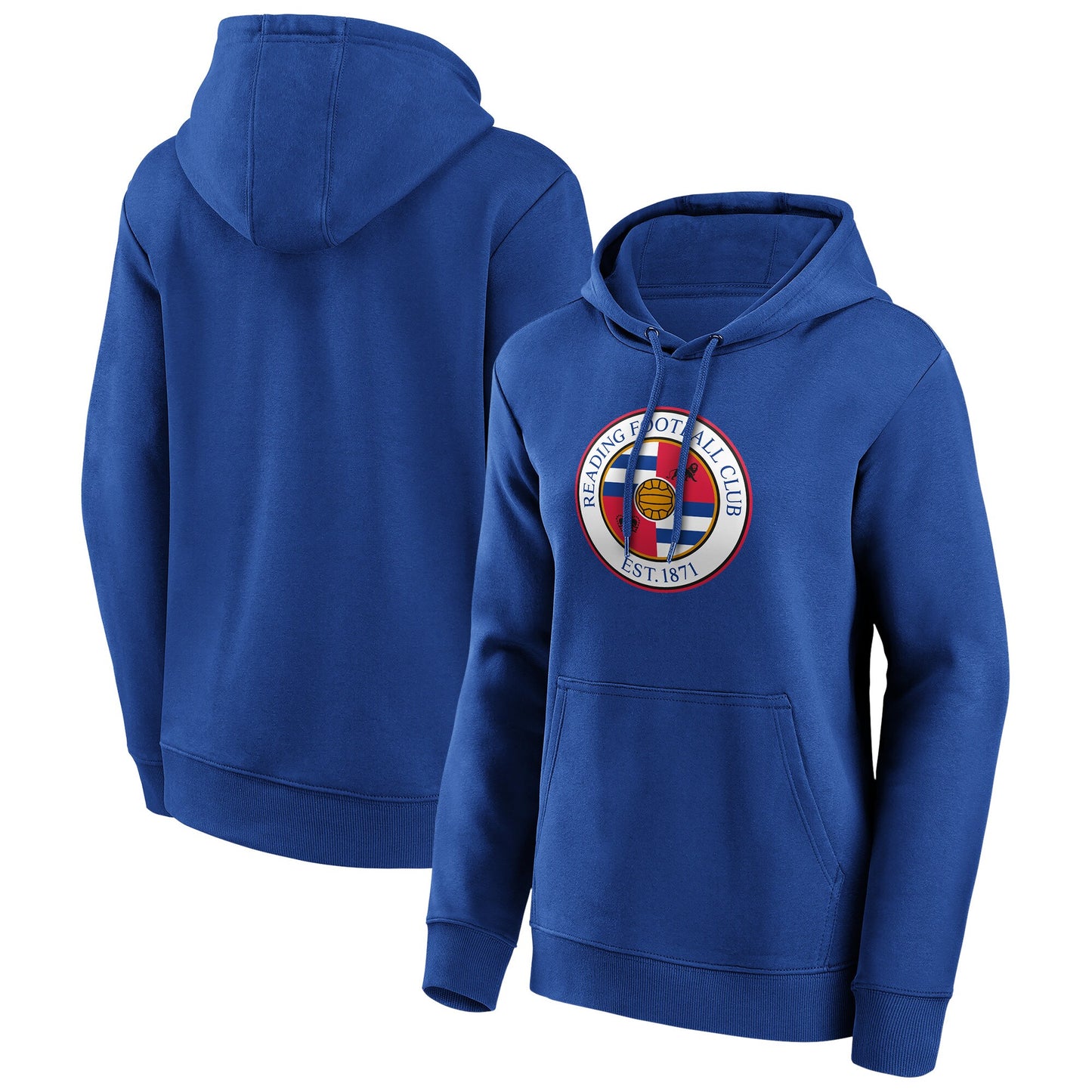 Reading Primary Logo Graphic Hoodie - Royal - Womens