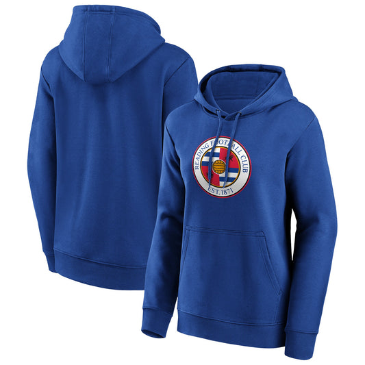 Reading Primary Logo Graphic Hoodie - Royal - Womens