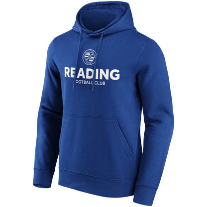 Reading Wordmark Graphic Hoodie - Royal - Mens