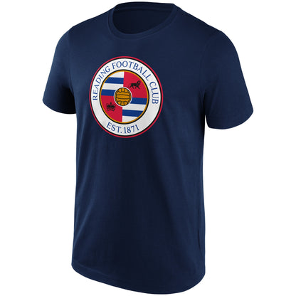Reading Primary Logo Graphic T-Shirt - Navy - Mens