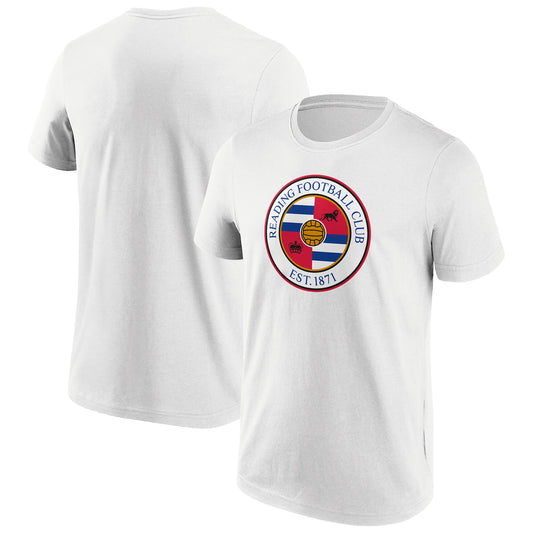 Reading Primary Logo Graphic T-Shirt - White - Mens