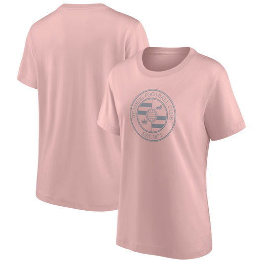 Reading Mono Logo Graphic T-Shirt - Pink - Womens