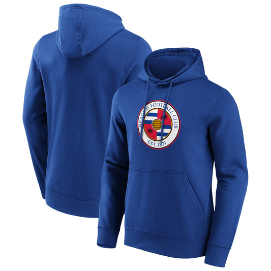 Reading Primary Logo Graphic Hoodie - Royal - Mens