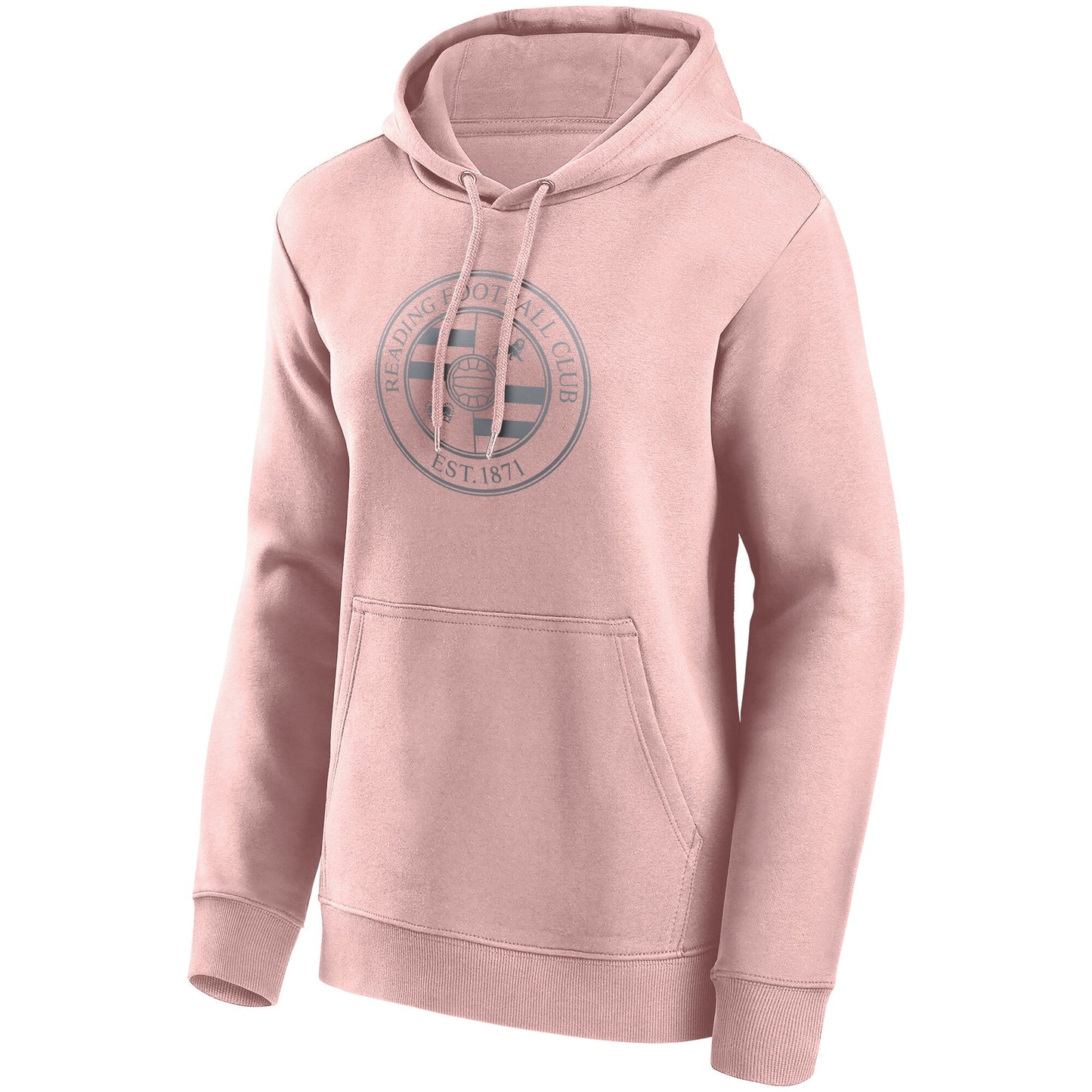 Reading Mono Logo Graphic Hoodie - Pink - Womens