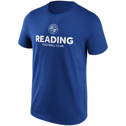 Reading Wordmark Graphic T-Shirt - Royal - Mens