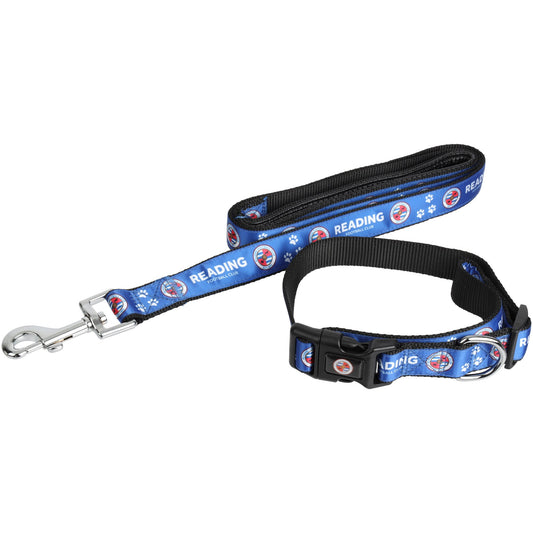 Reading Dog Collar and Lead - Large