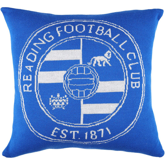 Reading Knitted Cushion Double Sided - 50cm x 50cm
