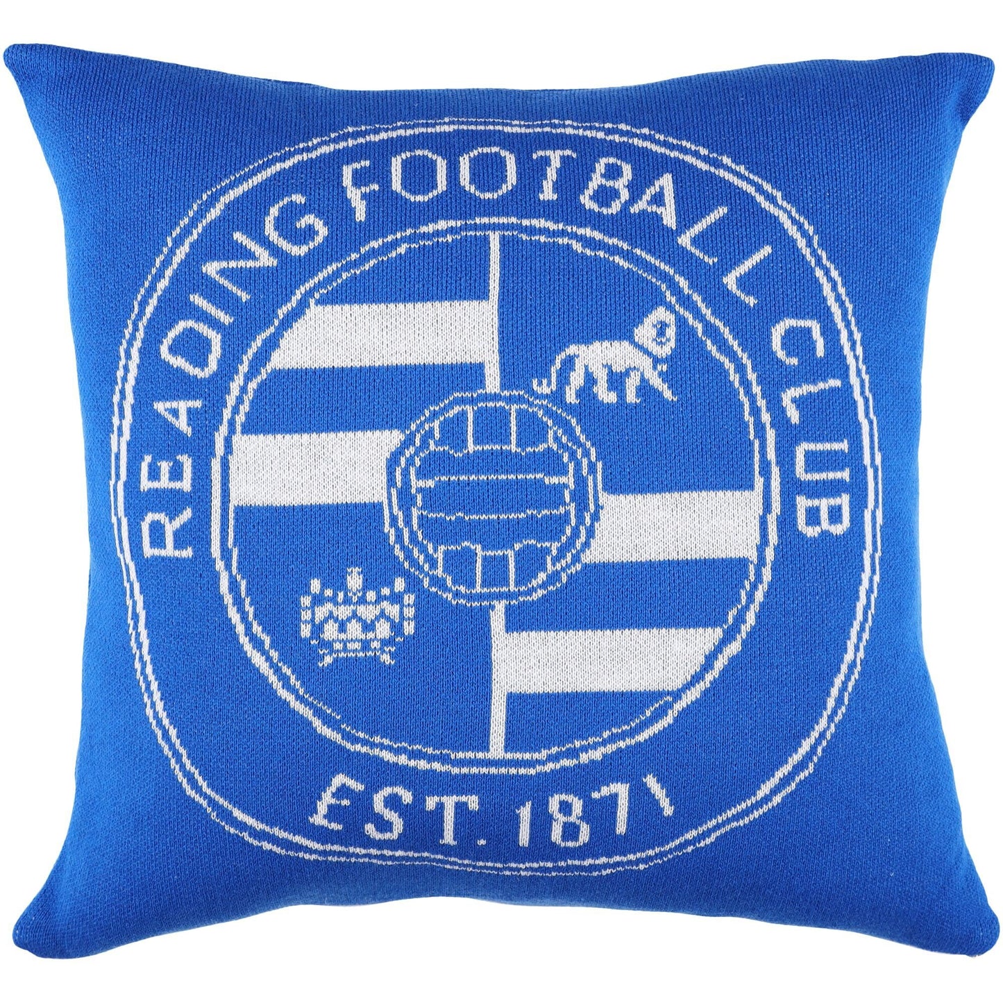 Reading Knitted Cushion Double Sided - 50cm x 50cm