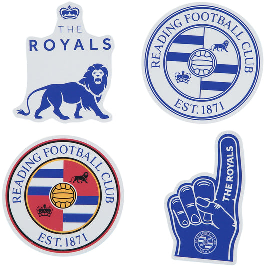 Reading Laminated Stickers - Pack of 4