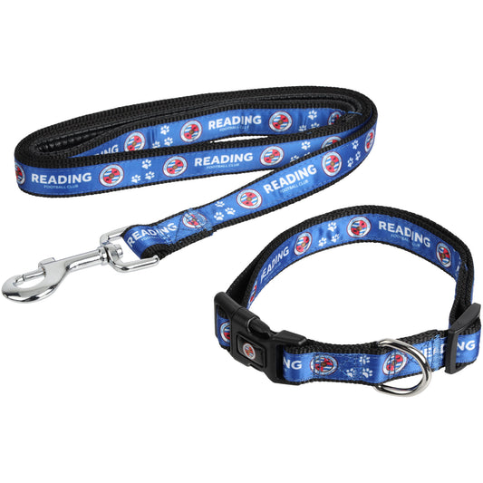 Reading Dog Collar and Lead - Medium