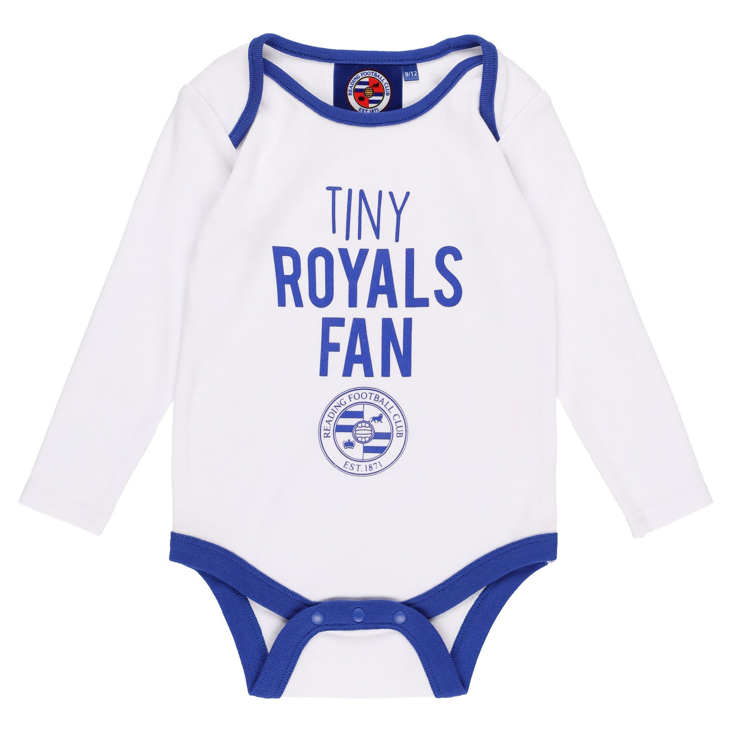 Reading 2 Pack Bodysuits - Navy/White - Baby
