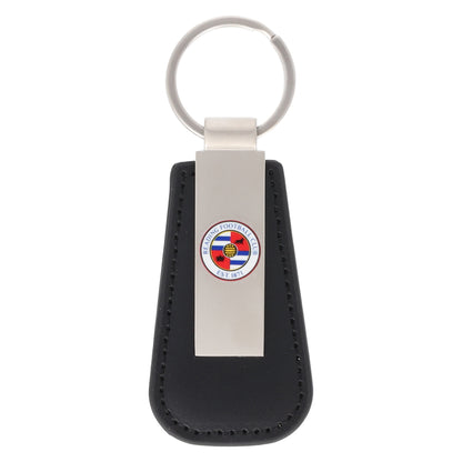 Reading Leather Established Keyring